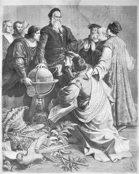 Die Heroen der Naturwissenschaft, 1863 - Wilhelm von Kaulbach