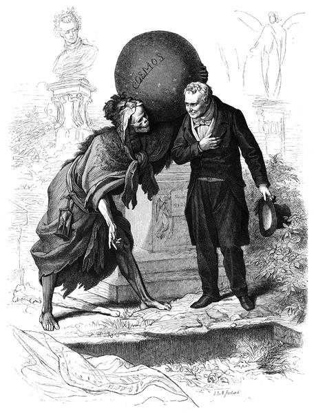 Abschied vom Kosmos, 1869 - Wilhelm von Kaulbach