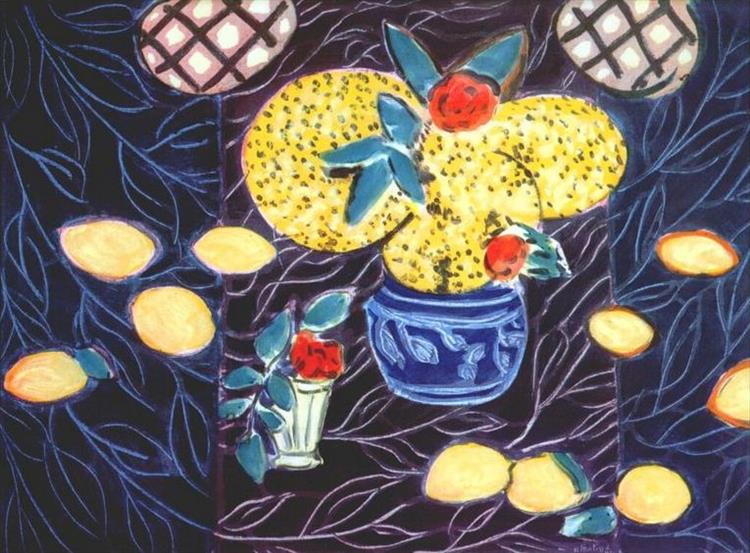 Lemons and Mimosa, 1944 - Анри Матисс