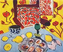 Oysters and Wooden Armchair - Henri Matisse