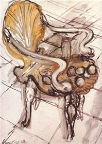 Венеціанське крісло з фруктами - Анрі Матісс