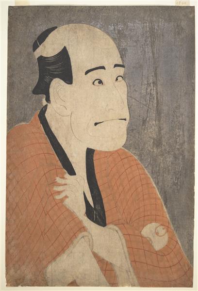 Arashi Ryūzō I as Ishibe Kinkichi in the Play "Hana Ayame Bunroku Soga", 1794 - Tōshūsai Sharaku