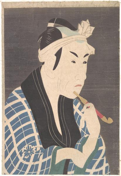 Matsumoto Koshiro IV as the Fish Peddler Gorobei - Тосюсай Сяраку