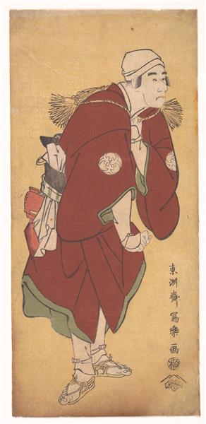 Bandō Mitsugorō II as the Farmer Asakusa no Jirōsaku, 1795 - 東洲齋寫樂