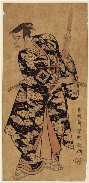 Ichikawa Yaozō III as Fuwa Banzaemon, 1795 - Tōshūsai Sharaku
