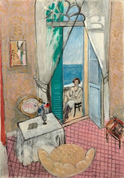 Interior at Nice, 1919 - 1920 - Henri Matisse