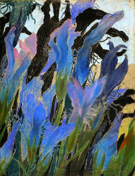 Irises, 1904 - 斯坦尼斯拉夫·维斯皮安斯基