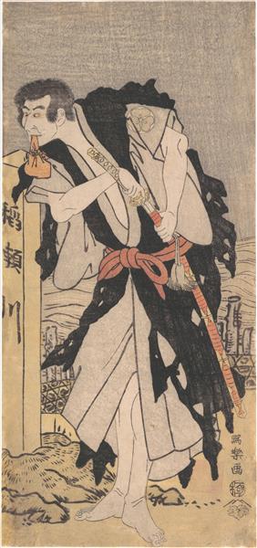 Morita Kan'ya VIII as Genkaibō Ajari, 1794 - Tōshūsai Sharaku