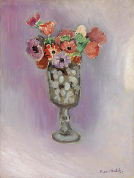 Bouquet of Anemones, 1918 - Henri Matisse
