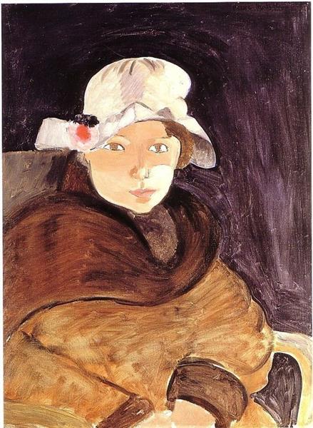 Brown Eyes, 1918 - Henri Matisse