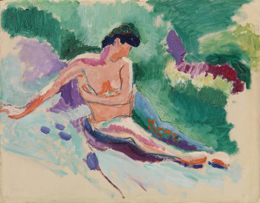 Seated Nude, 1906 - 馬蒂斯