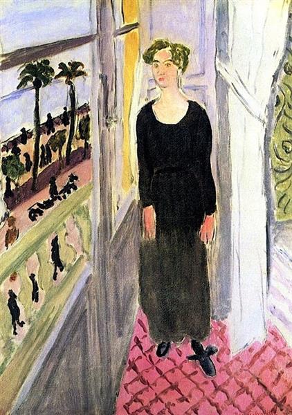 Жінка біля вікна, 1921 - Анрі Матісс