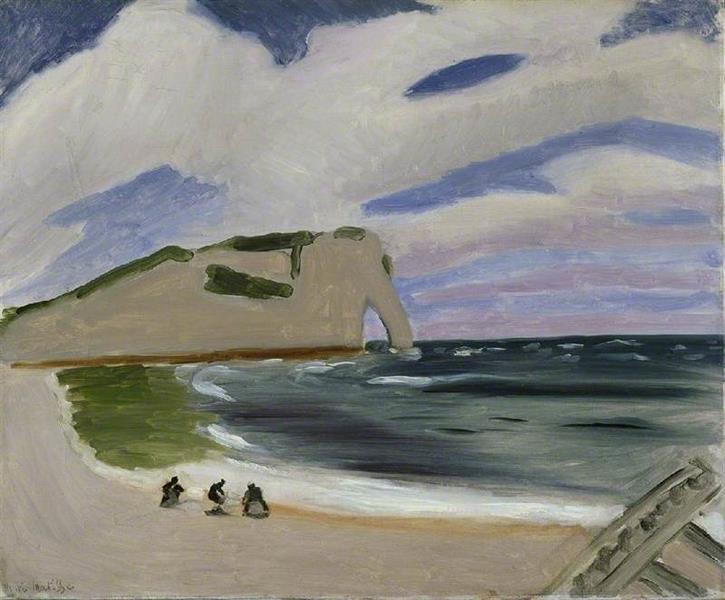 Women on the Beach, Etrétat, 1920 - Henri Matisse