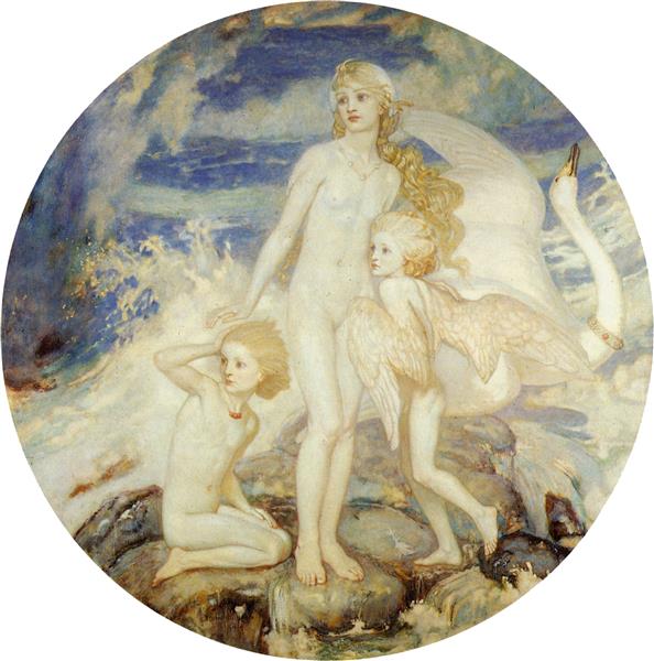 The Children of Lir, 1914 - John Duncan