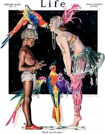 Birds of a Feather - Frank X. Leyendecker