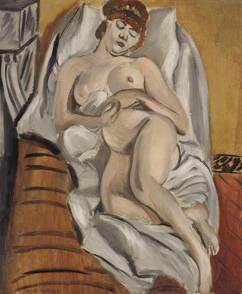 Nude Woman, 1915 - 馬蒂斯