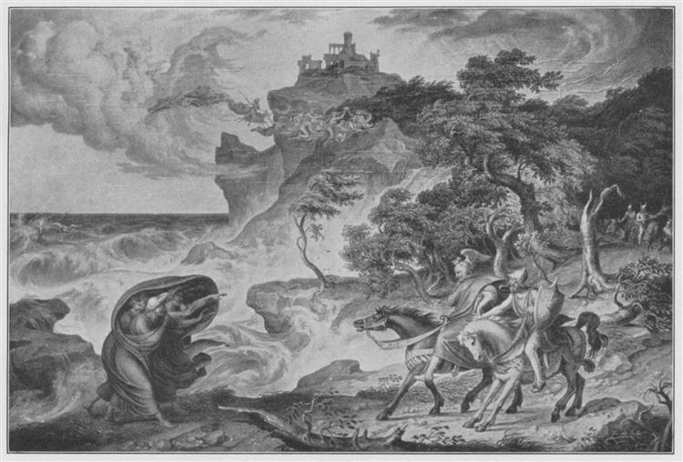 Macbeth Und Die Hexen, 1829 - Joseph Anton Koch