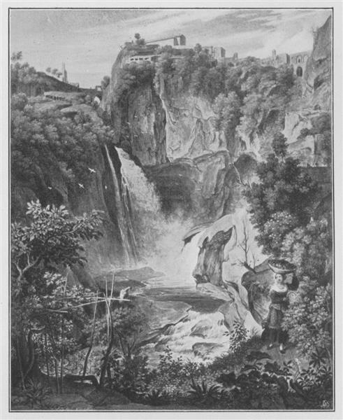 Wasserfall Bei Tivoli, 1818 - Joseph Anton Koch