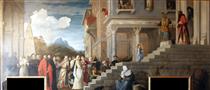 Mariä Tempelgang - Tizian
