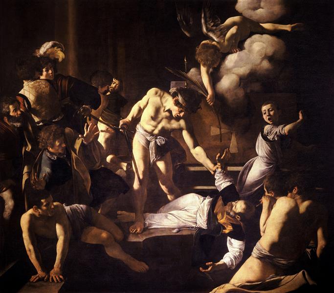 The Martyrdom of Saint Matthew, 1599 - 1600 - Caravaggio