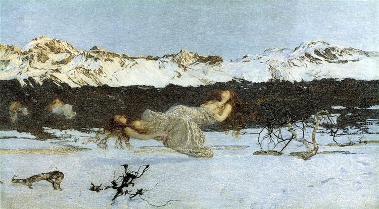 The Punishment of Lust, 1896 - 1897 - Giovanni Segantini