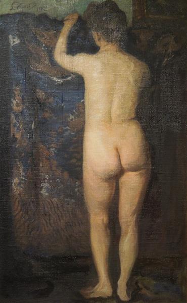 Nude, 1902 - Леон Вичулковський