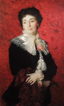Portrait of a Lady - Leon Wyczółkowski