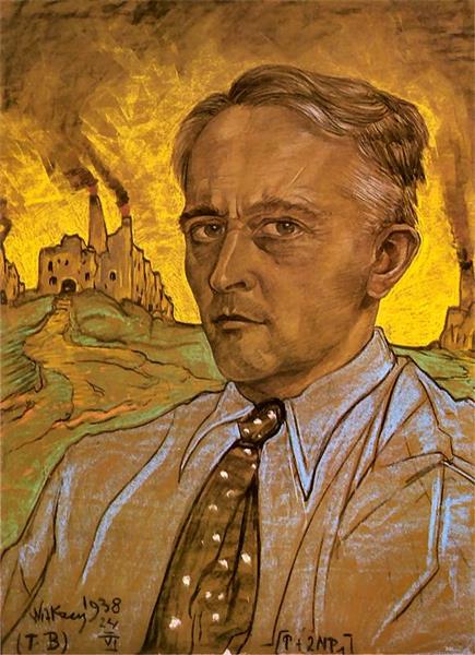 Self Portrait, 1938 - Stanisław Ignacy Witkiewicz