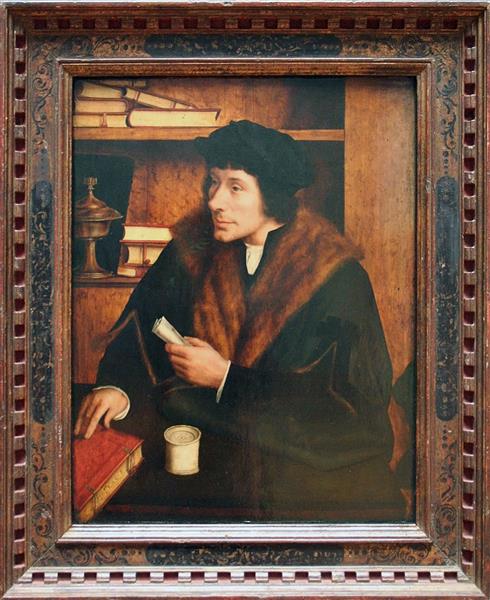 Portrait of Peter Gilles, 1517 - Квентин Массейс