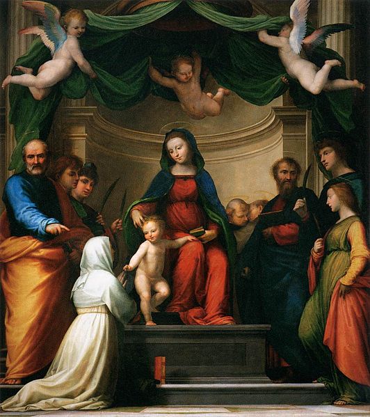 The Marriage of St Catherine of Siena, 1511 - Fray Bartolomeo