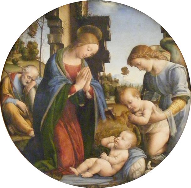Holy Family, c.1490 - Фра Бартоломео