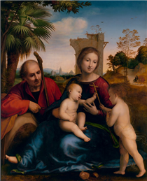 The Rest on the Flight into Egypt with St. John the Baptist - 巴爾托洛梅奧