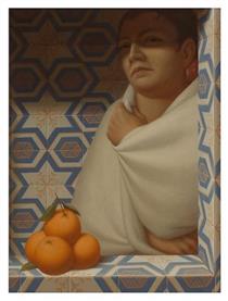 Woman With Oranges - George Tooker