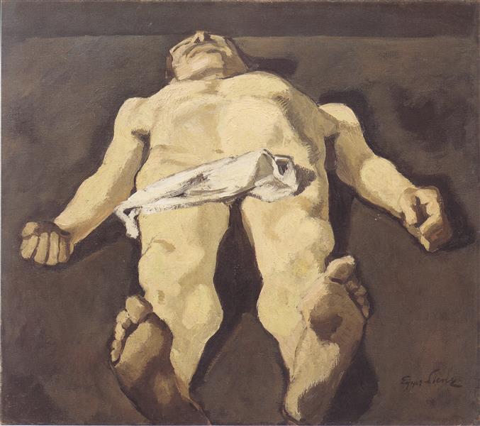 Der Tote Christus, 1926 - Albin Egger-Lienz