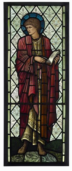 St Paul, window from the Chapel of Cheadle Royal Hospital, Manchester, c.1892 - Едвард Берн-Джонс