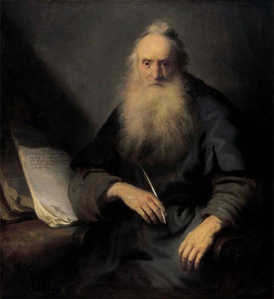 St. Paul writing to the Thessalonians, c.1629 - Jan Lievens