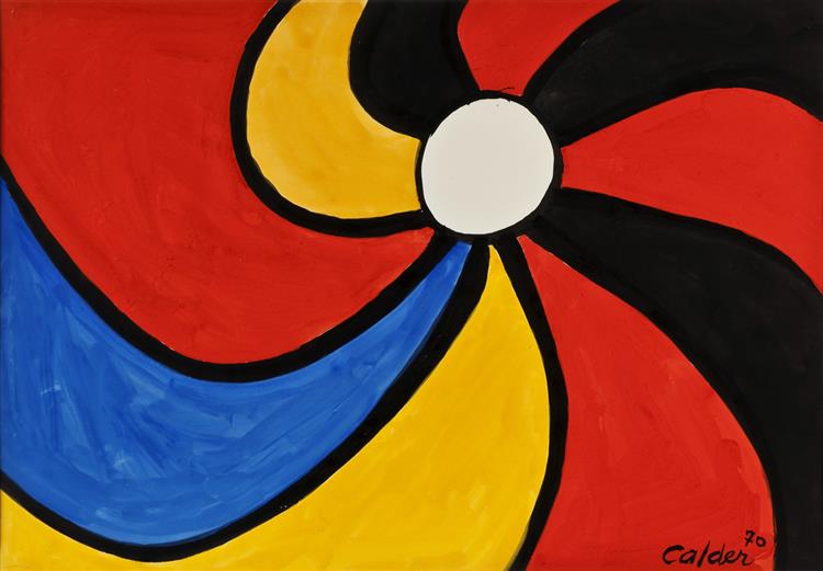 The Big Wheel, 1970 - Alexander Calder