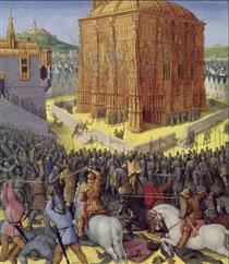 The Siege of Jerusalem by Nebuchadnezzar - Жан Фуке