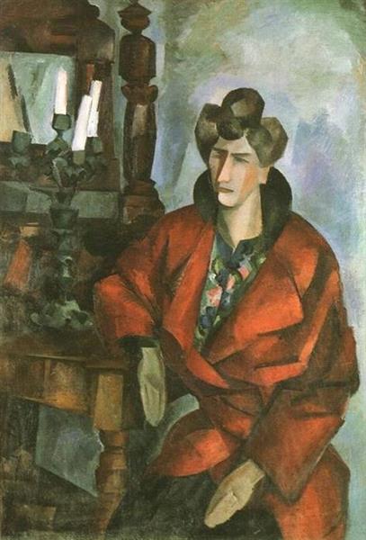 Portrait of a Woman, 1910 - Роберт Рафаилович Фальк