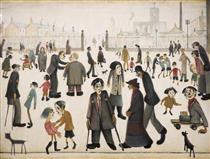 The Cripples - Laurence Stephen Lowry