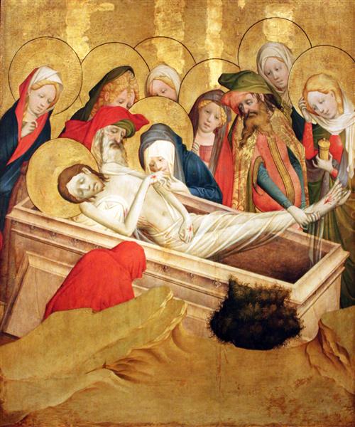 The Entombment, c.1430 - Мастер Франке