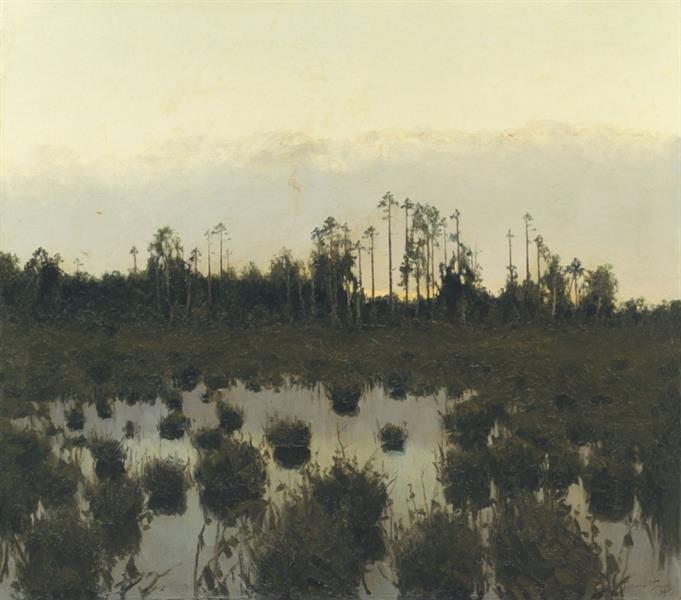 Вечер в Тундре. 1893, 1893 - Бялыницкий-Бируля