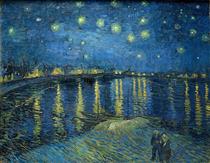 Starry Night Over the Rhone - Винсент Ван Гог