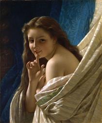Portrait of a Young Woman - Pierre-Auguste Cot