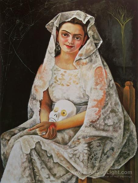 The Lady in White, 1939 - Diego Rivera