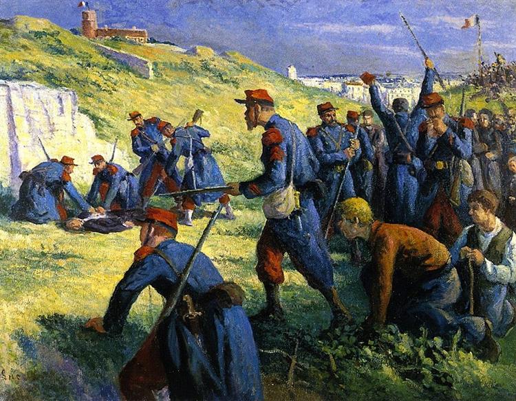 The Execution of Varlin, c.1914 - c.1917 - Максимильен Люс