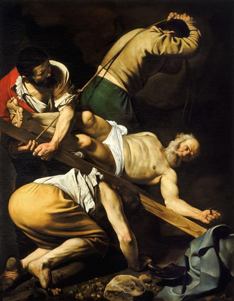 Crucifixion of Saint Peter, 1601 - Caravaggio