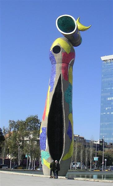 Woman and Bird, 1983 - Joan Miro