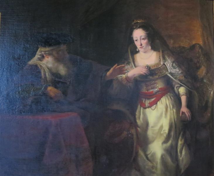 Esther and Mordecai, 1654 - Ferdinand Bol