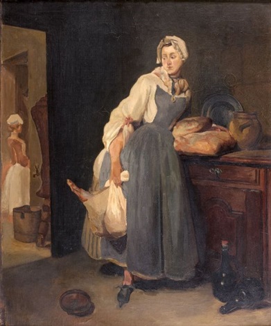 Поставщиця (копія Шардена), c.1893 - Анрі Матісс